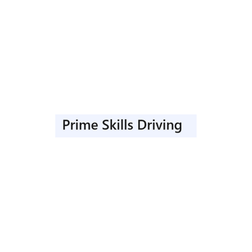 Prime Skills Driving